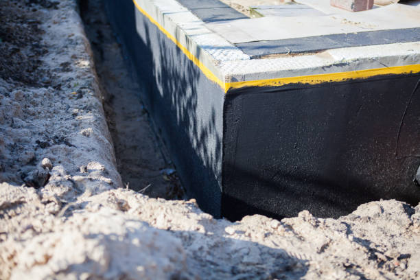 Professional Crawl Space Encapsulation technician working in Winamac, IN